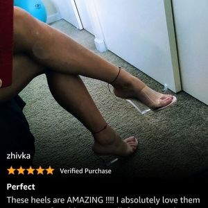 Clear Cape Robbins shoes